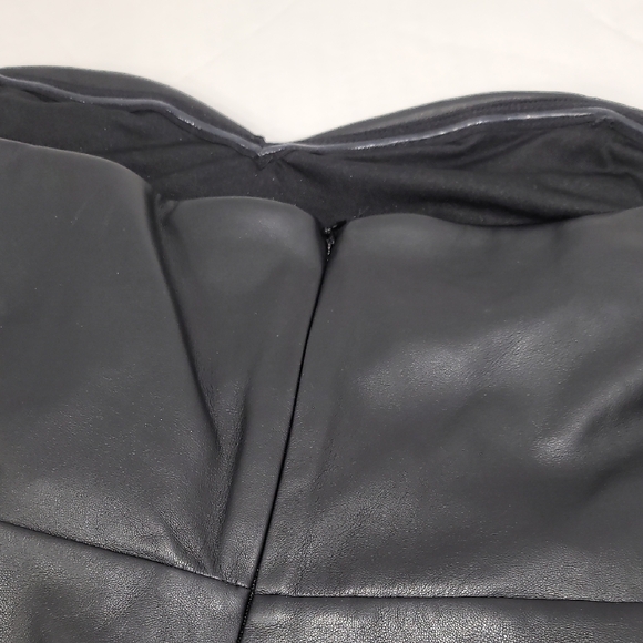 Express Black Asymmetrical Ruffled Sheath Dress - Picture 10 of 11